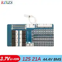 BMS 12S 21A 50.4V li-ion BMS PCM battery protection board bms pcm for electric bike battery cell pack circuit board