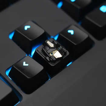 

1pc Zinc Aluminium Alloy Key Cap Mechanical Keyboard backlit keycap for Optimus Prime R1 Height Stereoscopic relief Cap