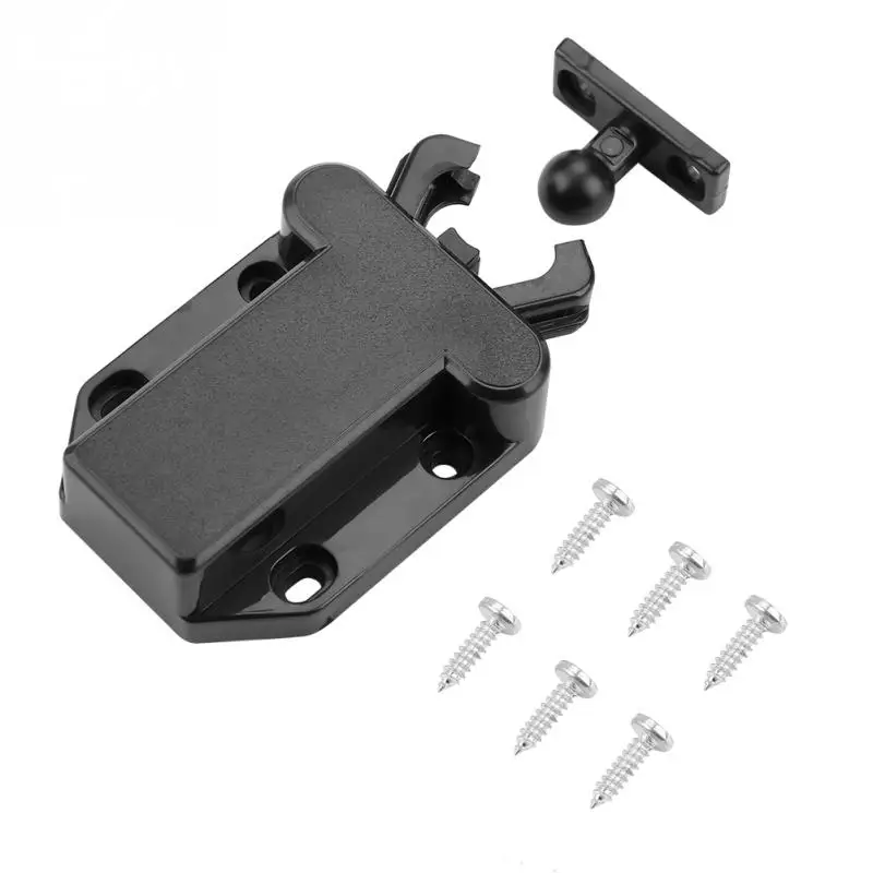 5pcs Cabinet Door Catches Latch Kitchen Wardrobe Door Closer