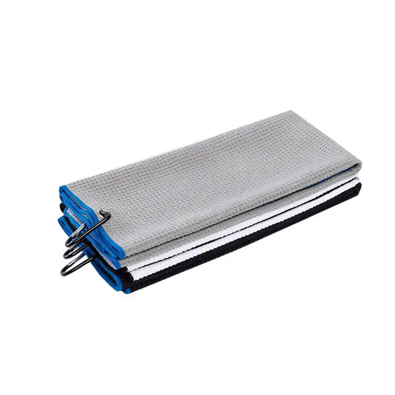 

Microfiber Golf Towel Quick Dry Clean Drive Outdoor Riding Equipment Accessories Quick Delivery