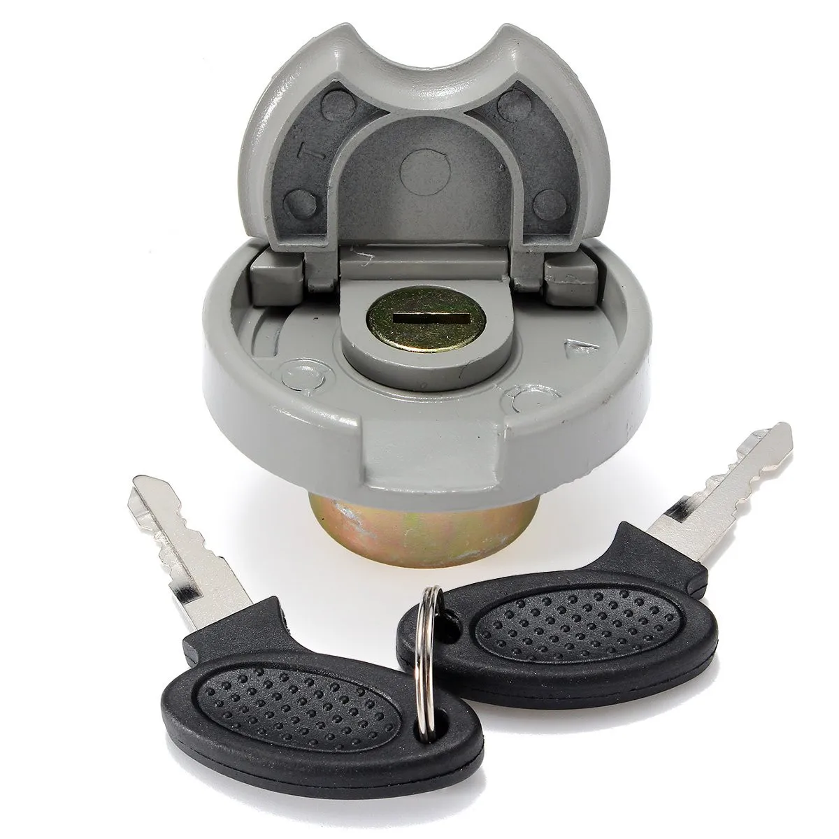 

Motorcycle Gas Fuel Tank Cap Lock & Keys For Scooter GY6 4-Stroke 139QMB TAOTAO BAJA SUNL