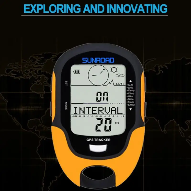 1 шт. многофункциональный электронный gps Beidou система высотомер с компасом для пешего туризма альпинизма туристическое снаряжение аксессуары новые