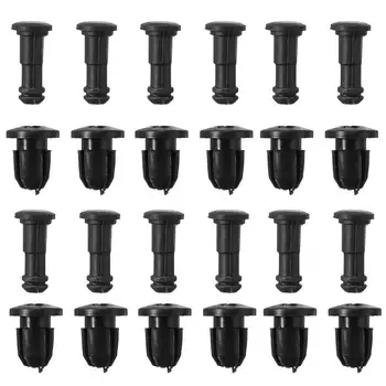

10PCS Nylon Retainer Clips For Honda Blackbird CBR1100 Pan-European ST 1300 9046707211 Car Interior Accessories