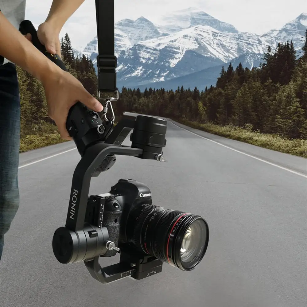 DJI Ronin S плечевой ремень из алюминиевого сплава с фиксированным кольцом и пряжкой