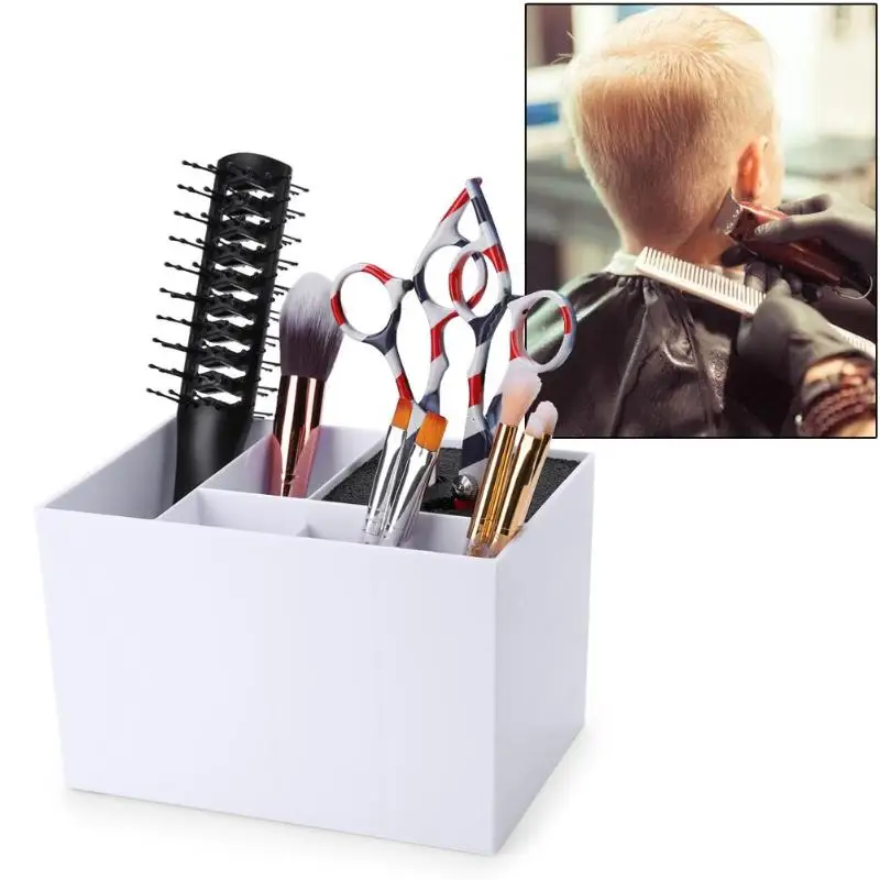 

Professional Storage Box Socket Hair Scissor Clips Popular Pot Stand Case Hair Salon Accessories Styling Non Slip Barber Tools