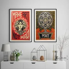 Серия "Искусство не войны" на продажу плакат настенная живопись спальня абстрактный холст художественные картины для домашнего декора без рамки
