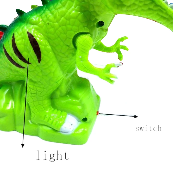 Детские электрические треки восхождения лестница динозавр игрушки Светящиеся со звуком детские игрушки животные модель интерактивные игрушки