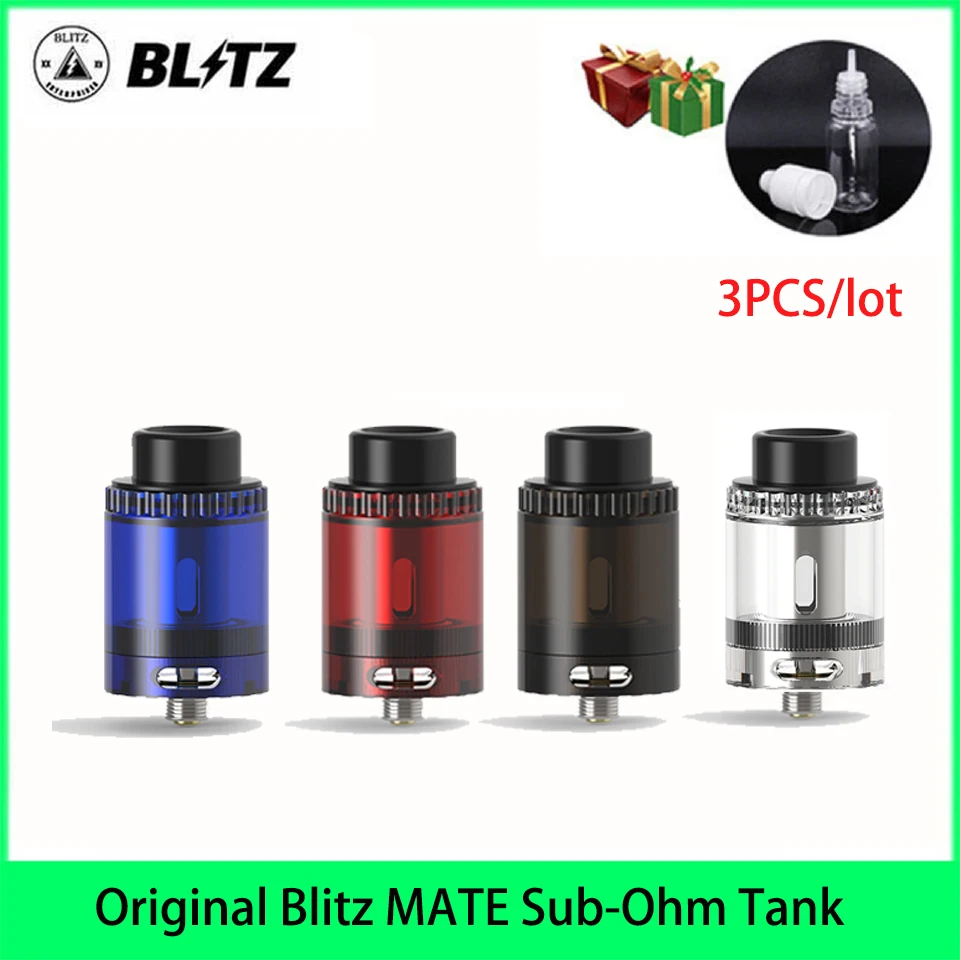 Оригинальный бак Blitz MATE Sub Ohm атомайзер для электронной сигареты емкость 4 мл