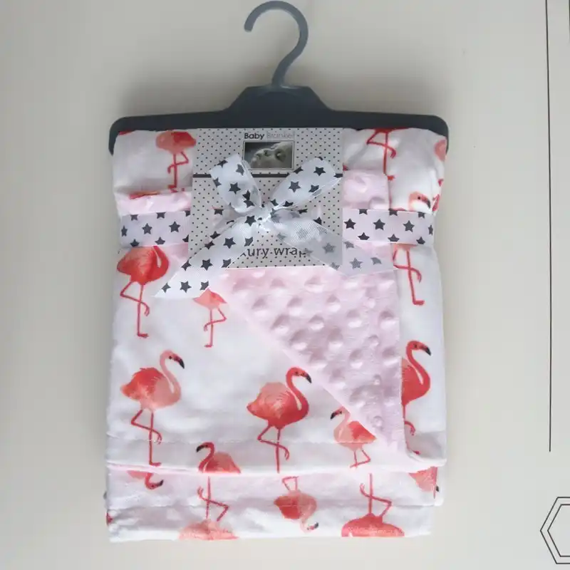 flamingo wrap baby