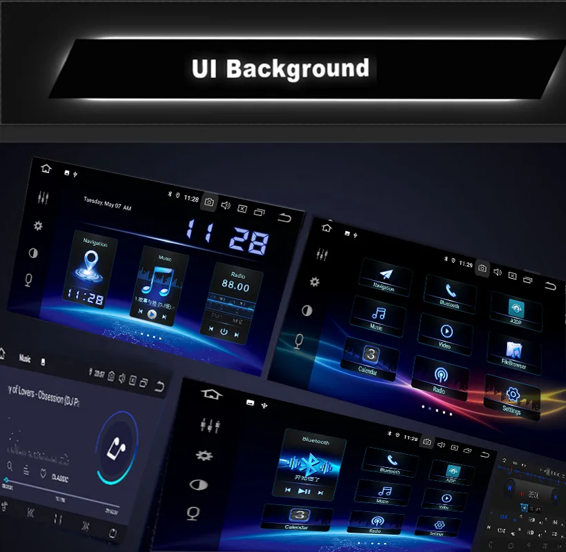 Автомагнитола 2 Din Android 9 0 GPS IPS экран PX6 DSP 4G Wi Fi USB 4 + 64 ГБ|Мультимедиаплеер для авто| |