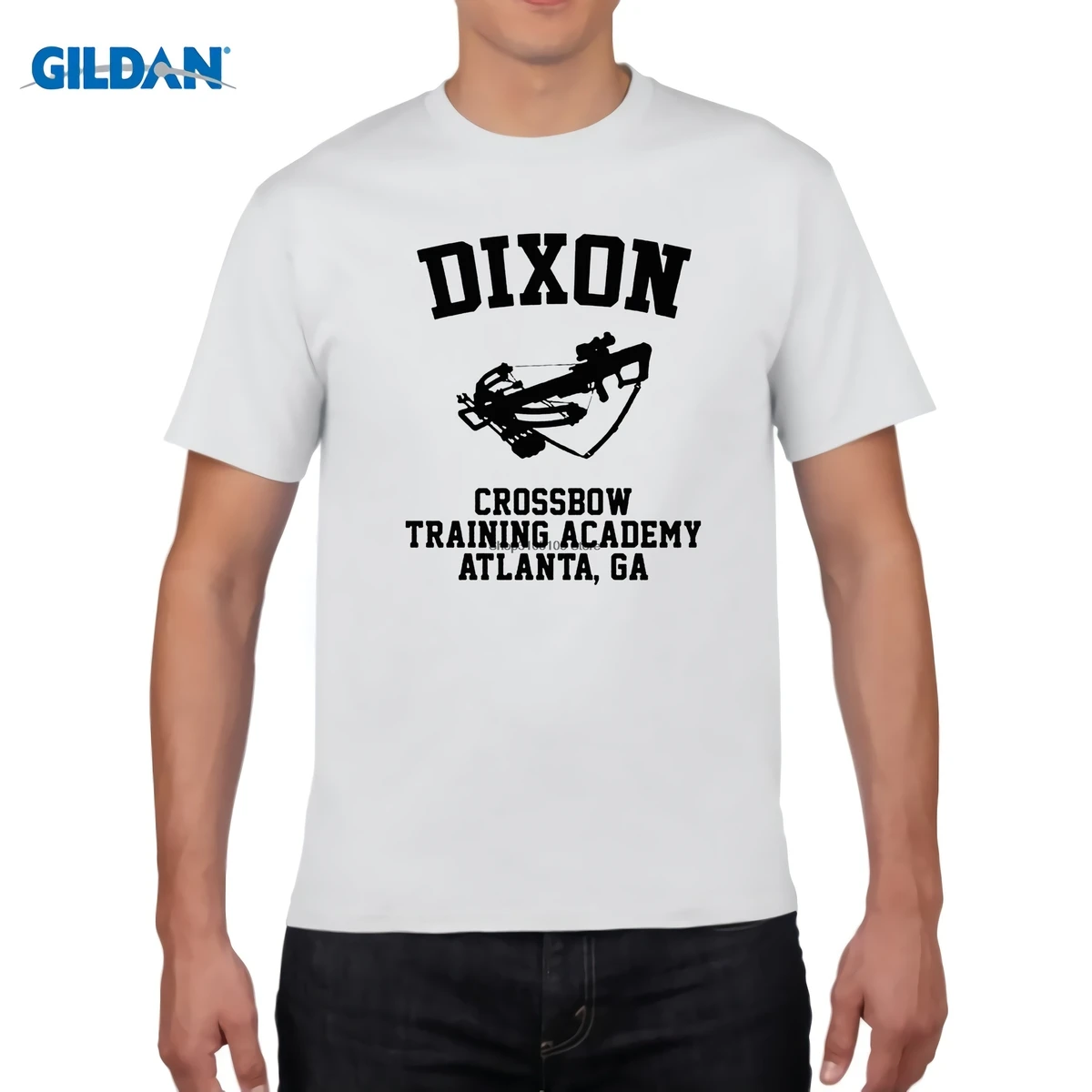 

GILDAN pattern t shirt men The Walking Dead Daryl Dixon T shirt for Men Women American Horror Zombie Xmas Gift Tops Tee Shirts