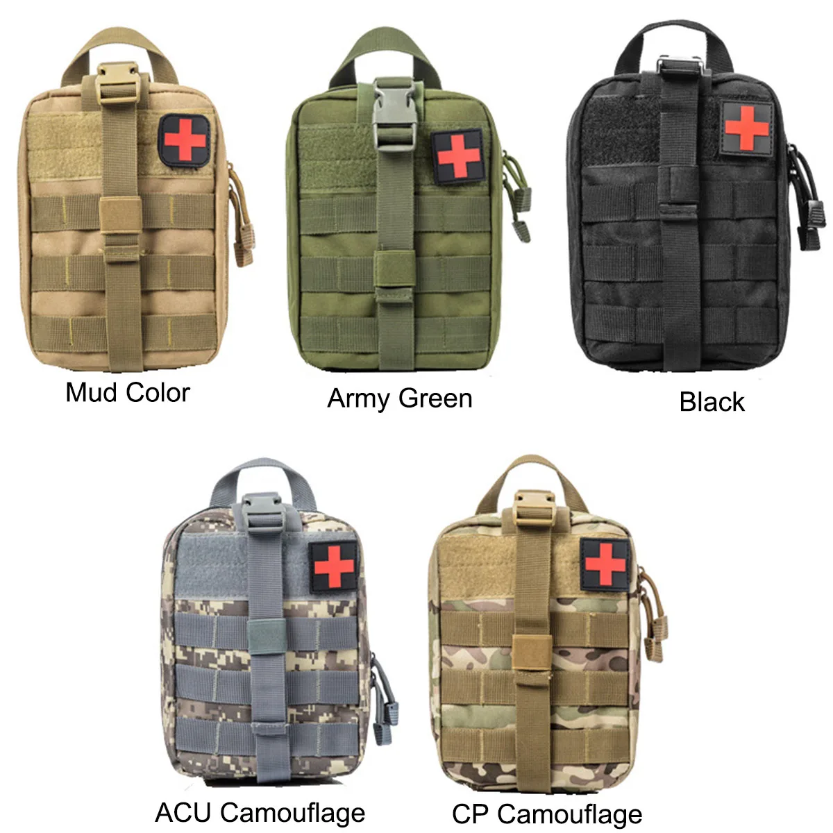 600D Nylon táctica al aire libre médica bolsa de Kit de primeros auxilios multifuncional paquete Camping escalada caso de emergencia de supervivencia