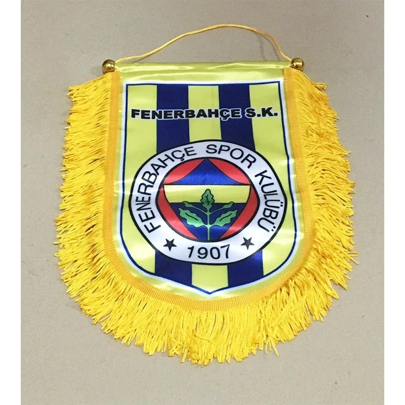 Турция Fenerbahce FK Размер 30 см * 20 двухсторонние рождественские украшения для дома