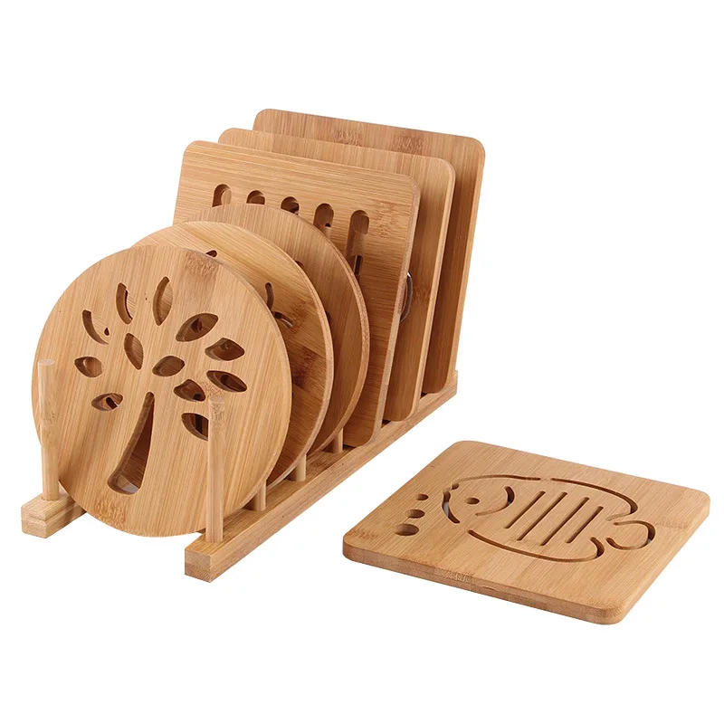 

1 Pc Insulation Pad Table Mat Household Kitchen Supplies Accessories Gadgets Anti-hot Anti-slip Heat-resistant Plate Tea Cup Pot