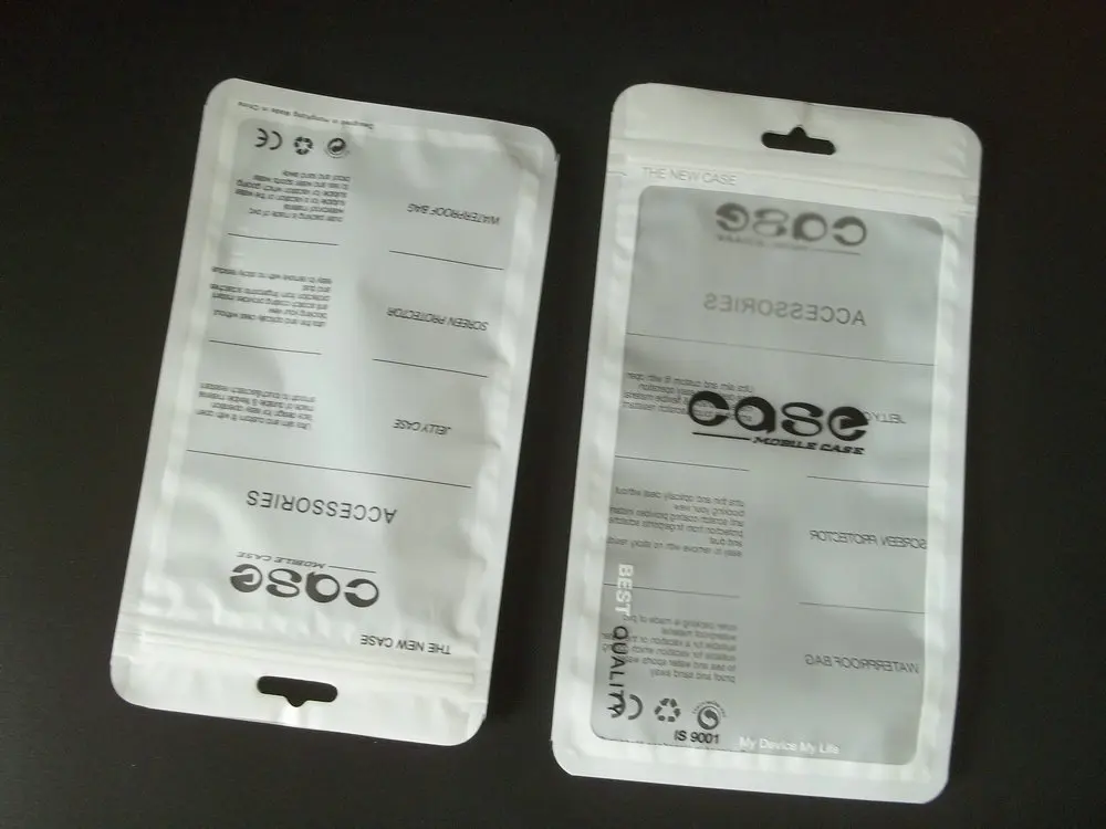 100 шт 12*21 см clearZipper Пластик Розничная упаковка сумка для samsung s5 s6 c6 c7 iphone 5G 6s 6 7 8 плюс Мобильный случаях посылка сумка