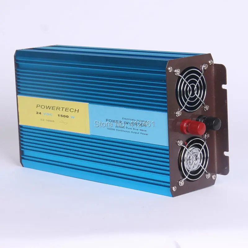 

Double Digital Display 1500W 12V to 220V Power Inverter Pure Sine Wave 3000W Peak power free shipping Inverter siinuslaine
