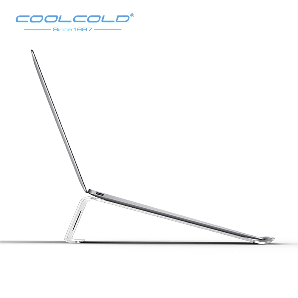COOLCOLD подставка для ноутбука портативный алюминиевый держатель для ноутбука Нескользящая охлаждающая подставка для 11 ''12'' 14 ''MacBook Pro samsung Подставка для планшета