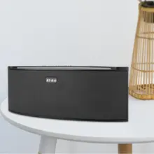 Bluetooth Колонка HiFi Беспроводной Bluetooth Док Динамик Поддержка FM радио карты памяти 3,5 мм аудио Вход светодиодный Динамик