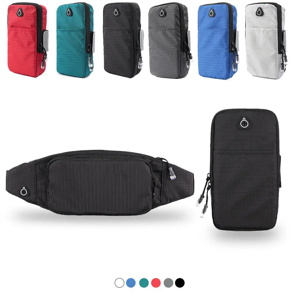 

Outdoor Running Sports Waterproof Pockets Bag Sports Arm Bag with 2 size unisex Multi-color