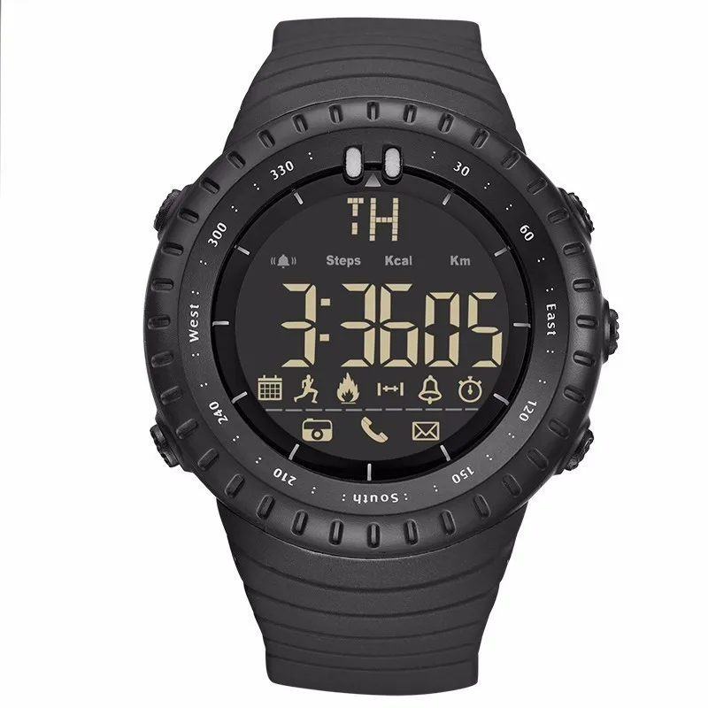 

GIMTO Smart Watch Men Bluetooth Pedometer Stopwatch Waterproof Digital LED Electronics Sport Watches For Men Smartwatch relogios