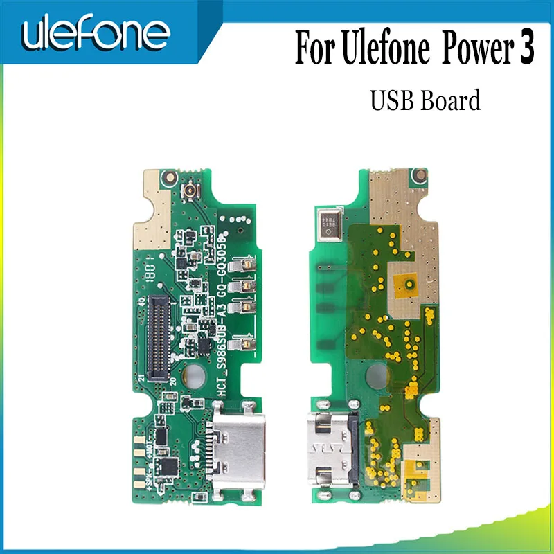 

For Ulefone Power 3 USB Board usb plug charge controller board For Ulefone Power 3 3S Repairing Fixing Part Board Replacement