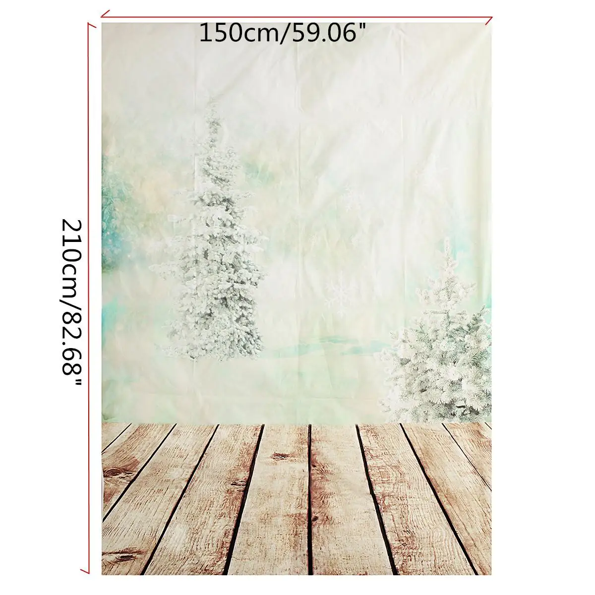 5X7FT 150*210cm Pine Tree Wood Floor Party Backdrops Vinyl Photography Background Cloth Studio Prop Wedding Decoration