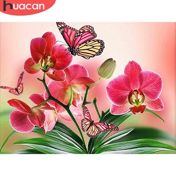 

HUACAN Diamond Painting Full Square New Arrival Hobby And Handicraft Diamond Embroidery Flowers Cross Stitch Diamond Beadwork