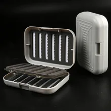 1 шт. 3 вида стилей коробка для ловли нахлыстом коробка для рыболовных приманок 12,5 см наружные пластиковые аксессуары для рыбалки чехол для хранения Pesca