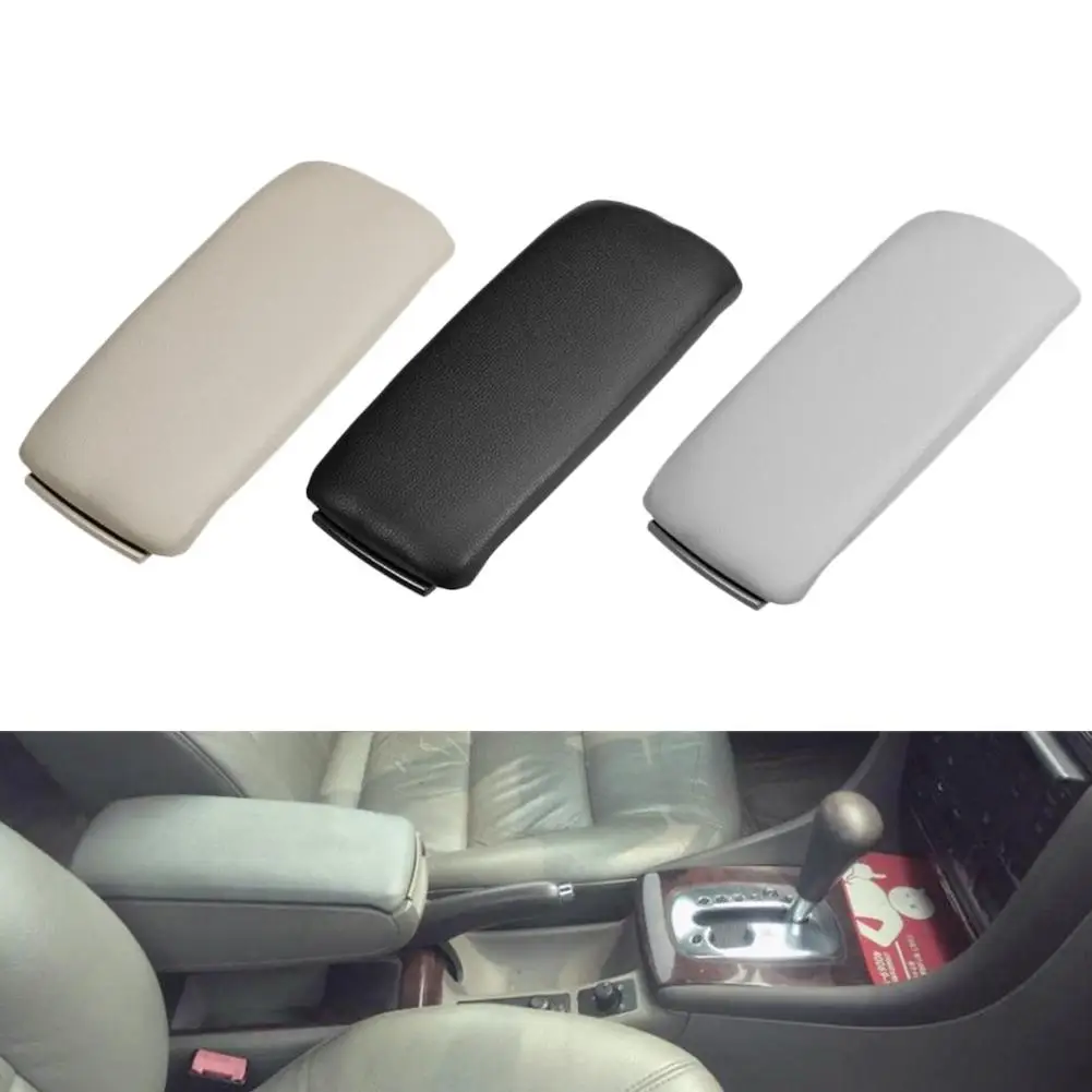 

Car PU Leather Armrest Center Console Lid Cover Cap Interior Storage Box For Audi A6 C5 1998-2005