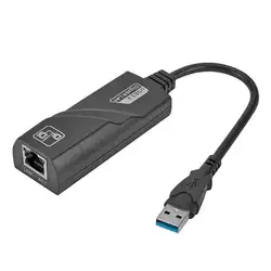 Mini-USB 3,0 Gigabit Ethernet адаптер USB к RJ45 Соединительная плата локальной компьютерной сети для Windows 10 8 7 XP ноутбук Настольный ПК компьютер