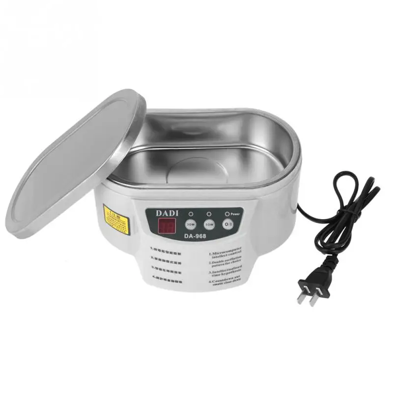 

1Pcs Mini Ultrasonic Cleaner 600ml 40KHz Ultrasonic Cleaner Cleaning Ta-nk Machine AC 220V 50Hz New High Quality