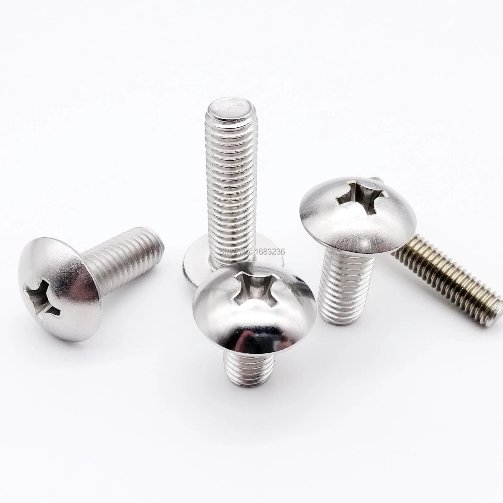 50Pcs Phillips Big Head Tapping Screw M3 M4 M5 Various Sizes 304 Stainless Steel 50Pcs Phillips Big Head Tapping Screw M3 M4 M5 Various Sizes 304 Stainless Steel
