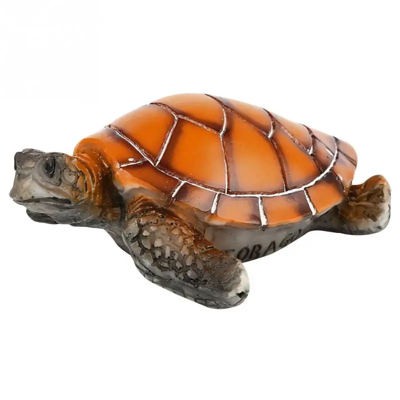 Новое поступление украшения цветные смолы морской аквариум для черепахи украшения черепаха нетоксичный