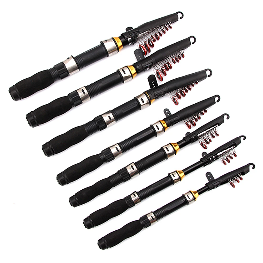 Buy 1.0m 2.3m Portable Telescopic Fishing Rod