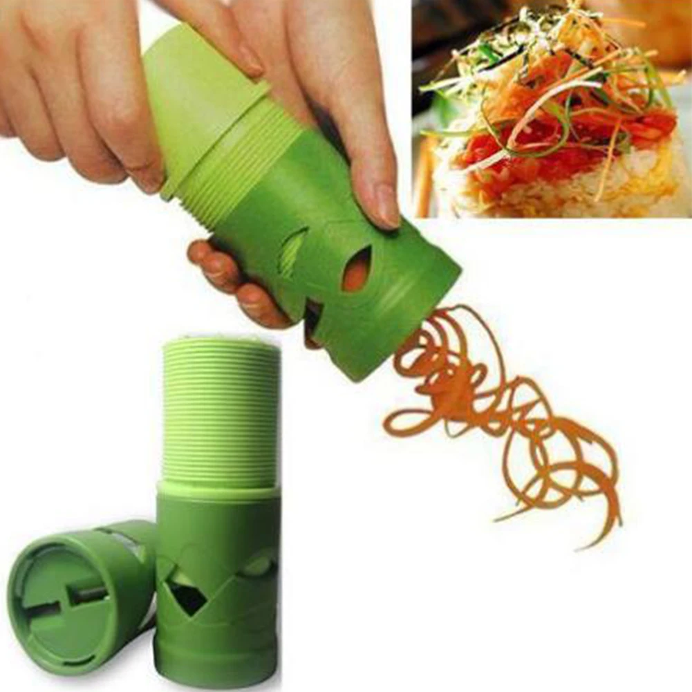 

Multifunctional Slicer Vegetable Cutter Fruit Easy To Use Handhold Durable Food Spiral Spiralizer Time Saving Peeler Twister