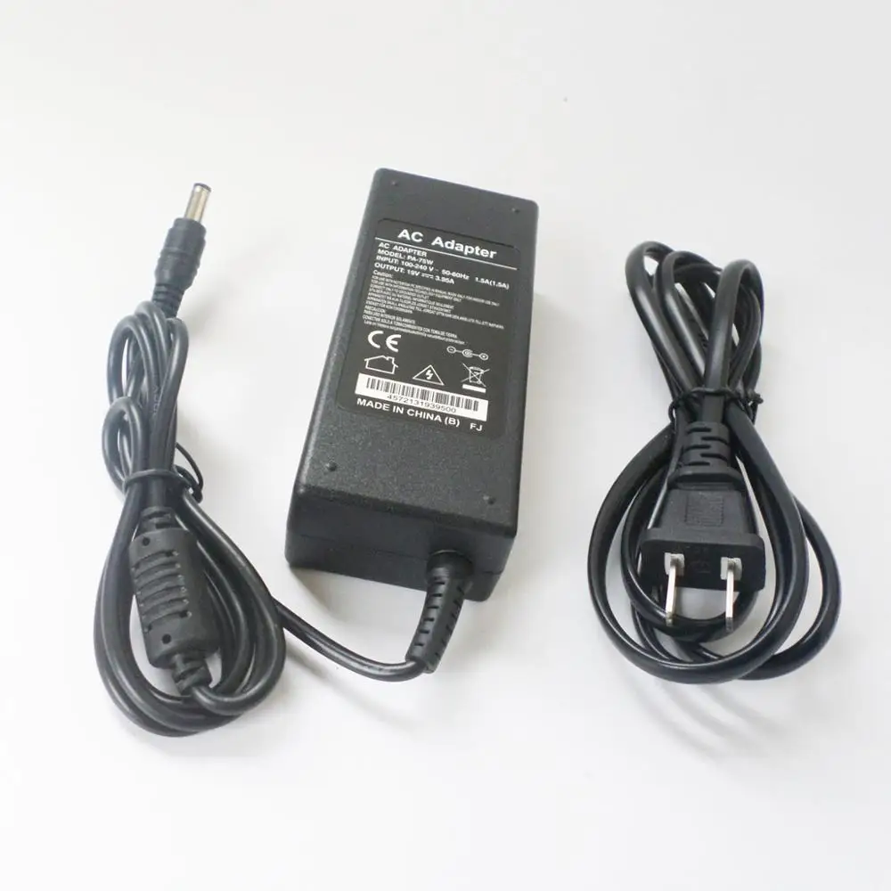بطارية شاحن توشيبا ستالايت برو C850D C855 C855D C845-SP4224SL PA3468E-1AC3 75 W كمبيوتر محمول AC محول الطاقة كابل كهربائي