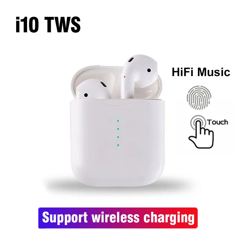 

i10 tws Bluetooth Headset Gamer Gaming Headphones Wireless Earphone HIFI Touch control Phones Earbuds For Xiaomi Samsung iPhone