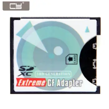 

10pcs/lot SDHC Camera SD SDXC to High-Speed Extreme Compact Flash CF Type I Memory Card Adapter