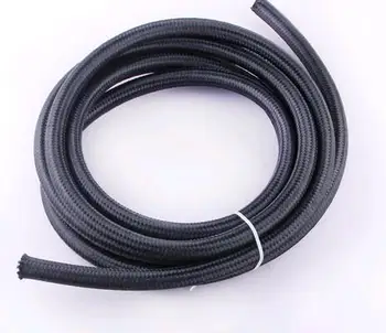 

HT Racing Store- STAINLESS STEEL/NYLON BRAID 15KPSI AN16 BLACK OIL/FUEL LINE/HOSE 1 METER