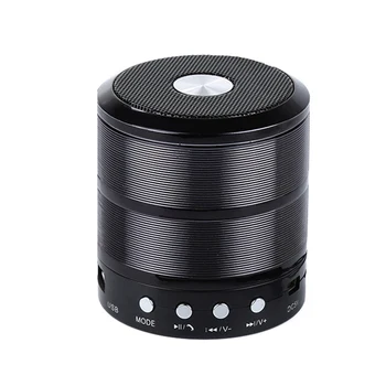 

wireless bluetooth speaker metal mini portable subwoof sound with Mic TF card FM radio AUX MP3 music play loudspeaker