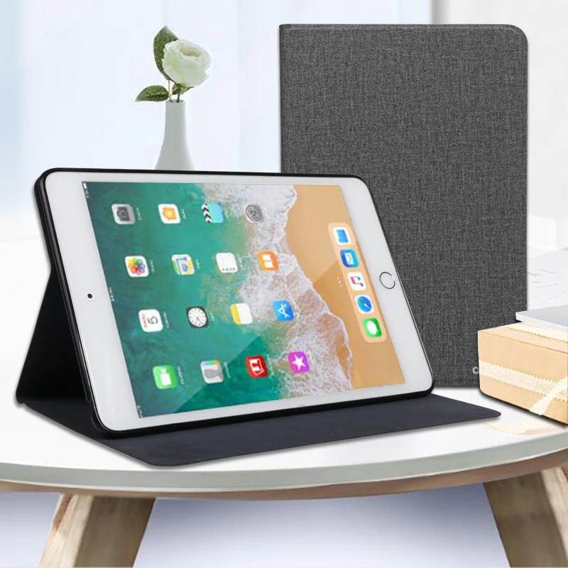 Tablet Case for Apple iPad Pro 9.7 2016 10.5 2017 Protective PU Leather Flip Cover Soft Silicone Stand Case for iPad Pro 11 2018