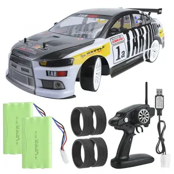 

1:10 2CH 4WD Remote Control Racing Car Double Battery Warehouse 1:10 Model Vehicle Maximum Speed 70KM/H