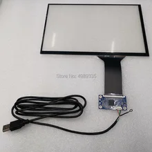Capacitive touch screen 10.1 inch USB plug and play Support Android linux WIN7810 16:10 G+G
