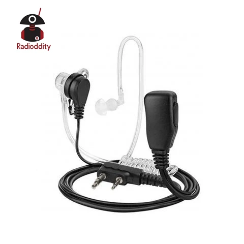 50X 2-Pin Acoustic Tube Earpiece for Retevis H777 Kenwood Baofeng 888s Radio US