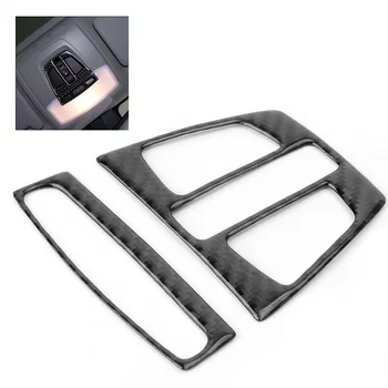 

2PCS Carbon Fiber Color Reading Light Cover Trim Decoration for BMW X1 2 gran tourer /X6/X5/F30 F34 F32/F20 ABS Plastic