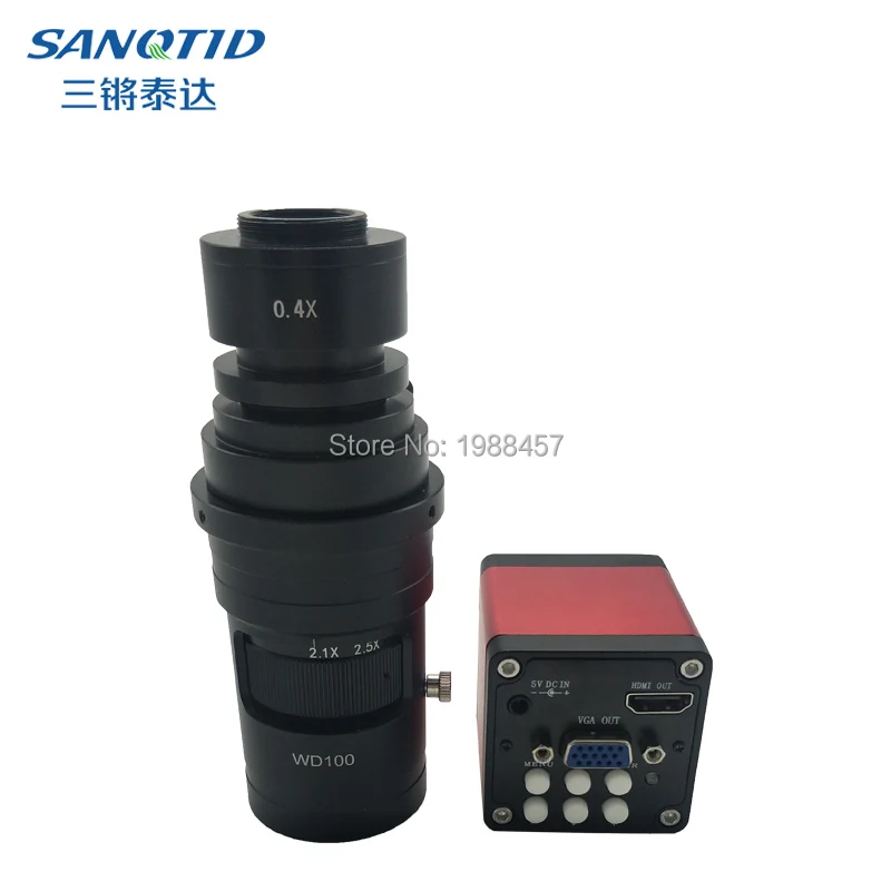 Техническое обслуживание 2.0MP 720 P 1/3 CMOS промышленный микроскоп Камера разъем HDMI VGA