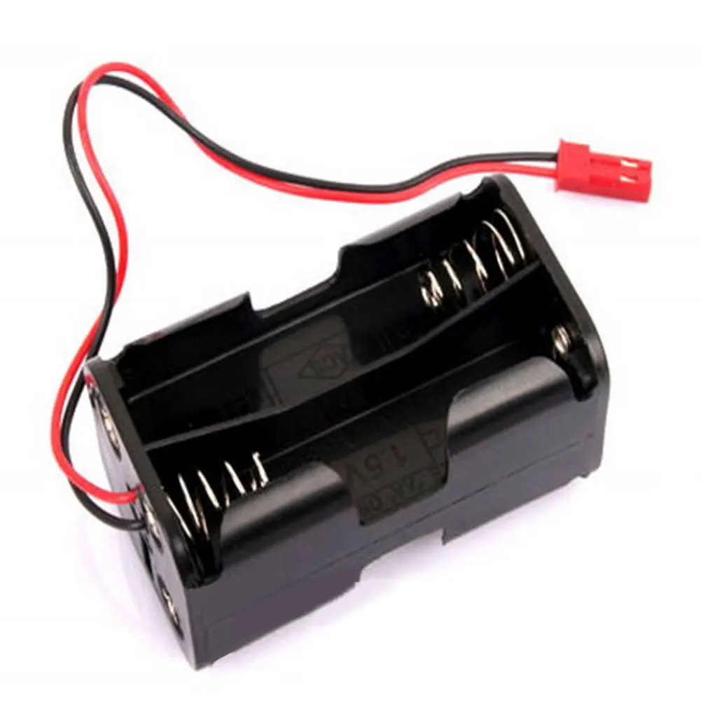 

NEW HOT SALES Receiver Battery Case Box 4 x AA Battery Insert Compartment for 1/8 1/10 RC Model HSP
