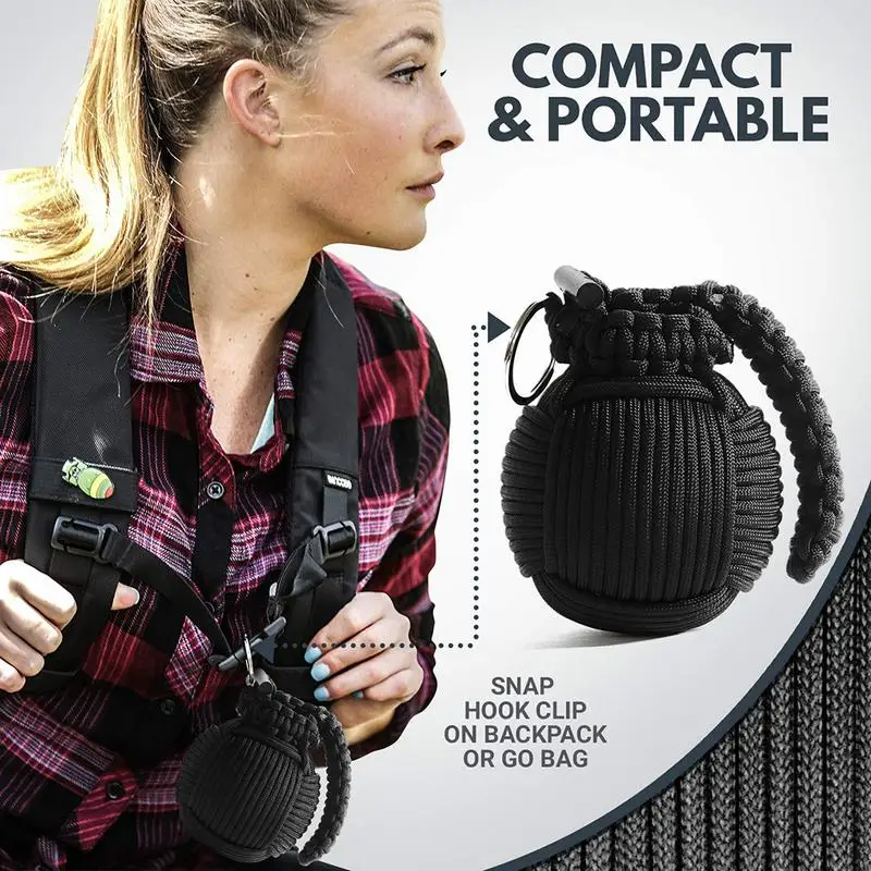 

Mini Emergency Kit Survival Grenade Kit Survival Tool for Camping Hiking Hunting