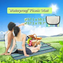 SGODDE 3 размера Оксфорд Складной Коврик для пикника Водонепроницаемый Пляжный Кемпинг под открытым небом влагонепроницаемое одеяло Кемпинг Туризм пляжный коврик