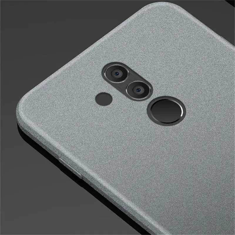 Ультратонкий матовый Силиконовый Скраб чехол для телефона huawei mate 20 Lite P20 Pro Чехол